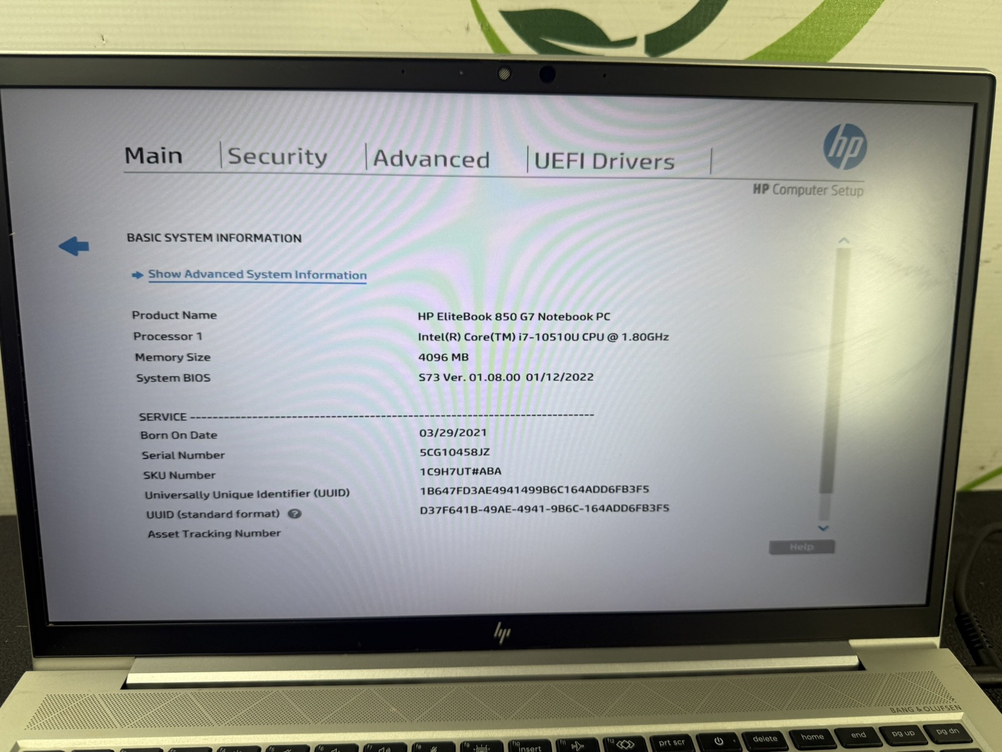 Buy HP EliteBook 850 G7 15.6