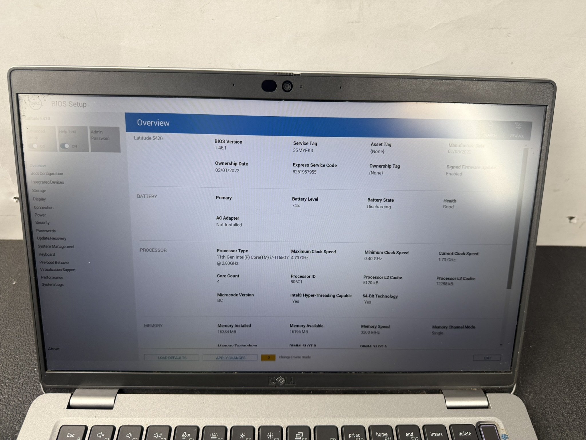 Buy Dell Latitude 5420 i7-1165G7 2.8GHz 16GB DDR4 512GB M.2 w/ AC 