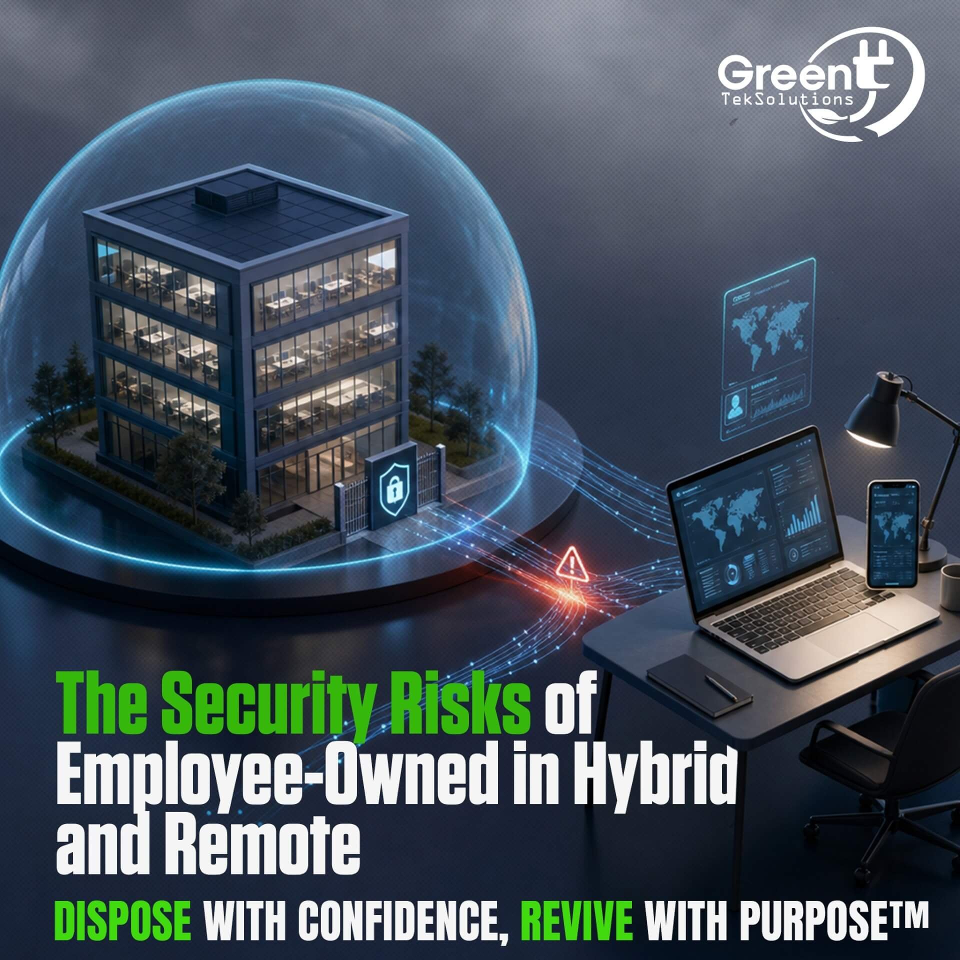 Hybrid & Remote Work Security: Why ITAD Matters