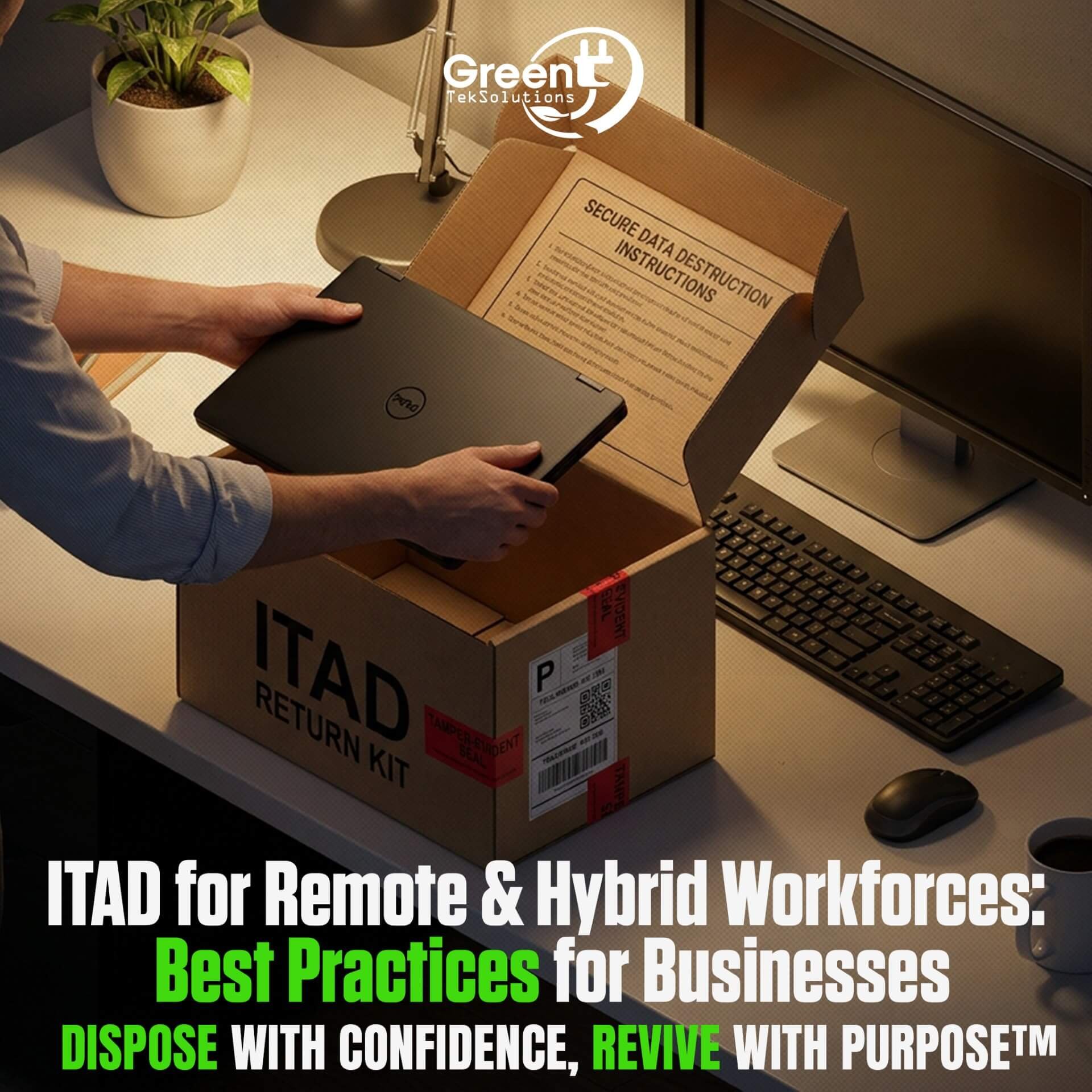 ITAD for Remote & Hybrid Workforces | Best Practices