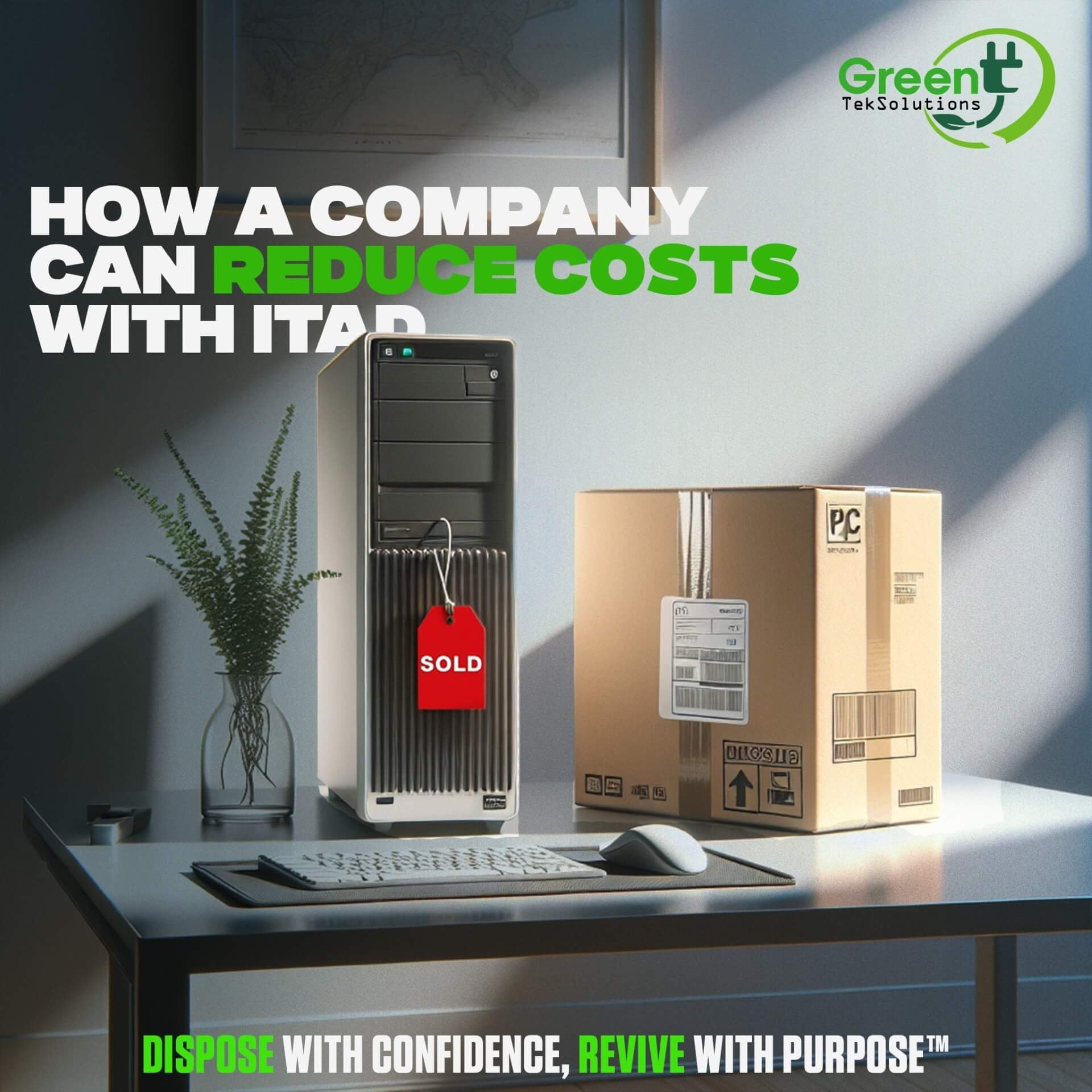 Cut Costs & Go Green with ITAD | GreenTek Solutions