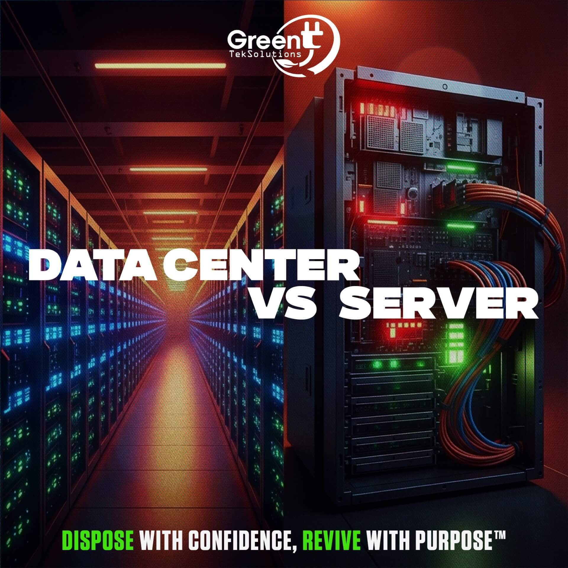Data Center vs. Server: Key Differences Explained