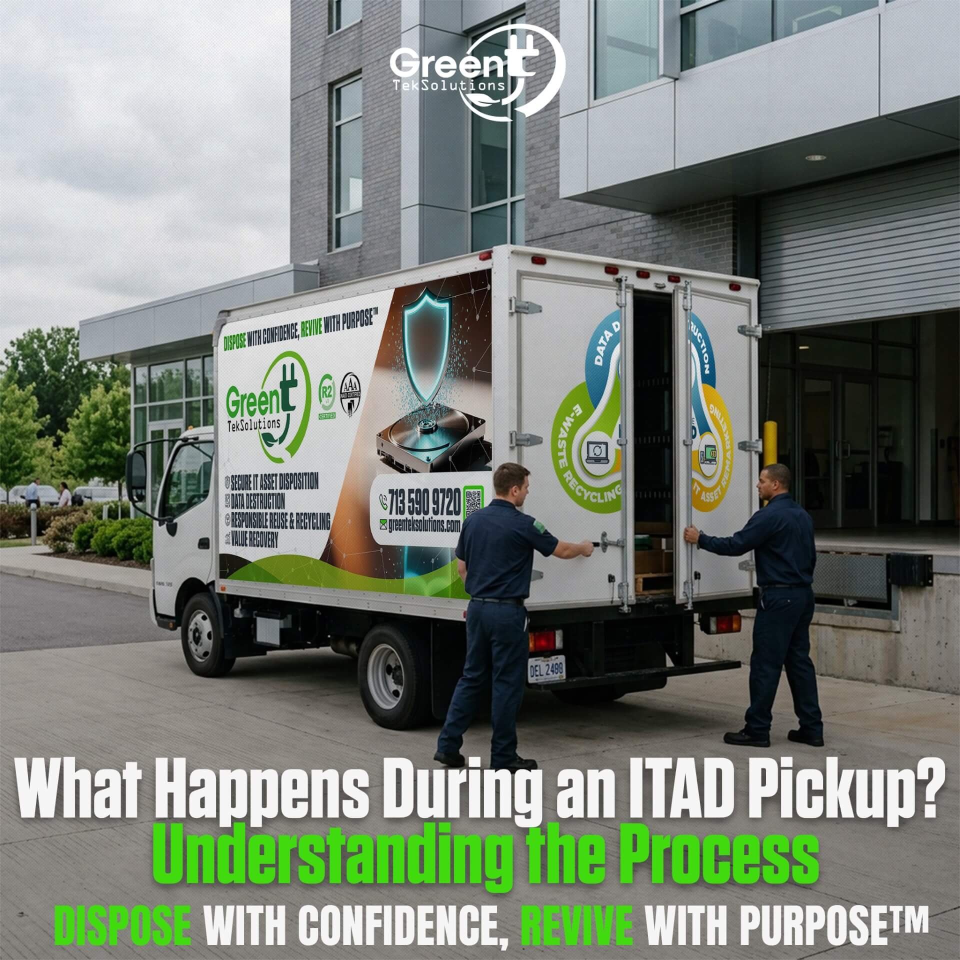 What Happens During an ITAD Pickup? | GreenTek Solutions