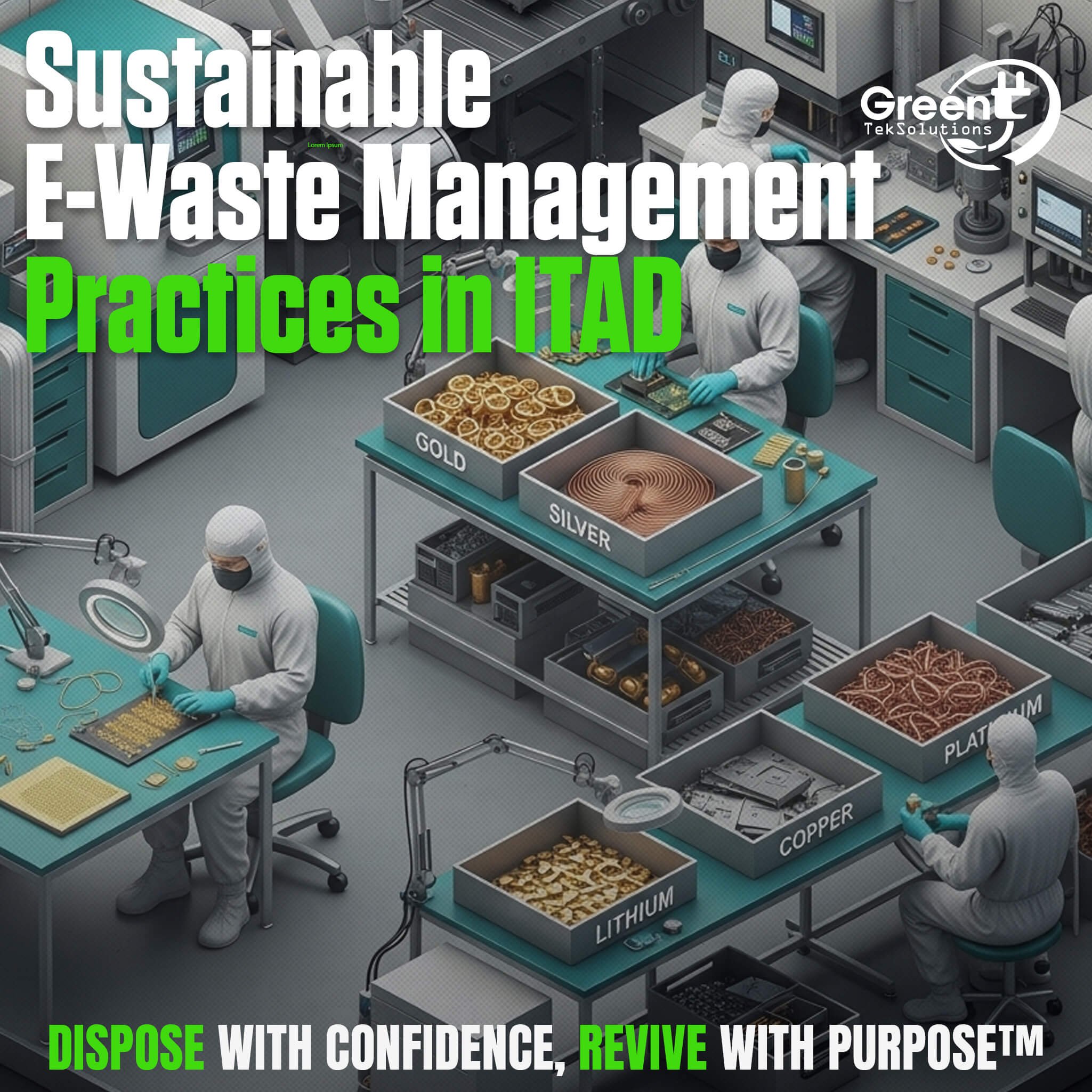 Sustainable E-Waste Management in ITAD | Reduce Waste & Maximize Value