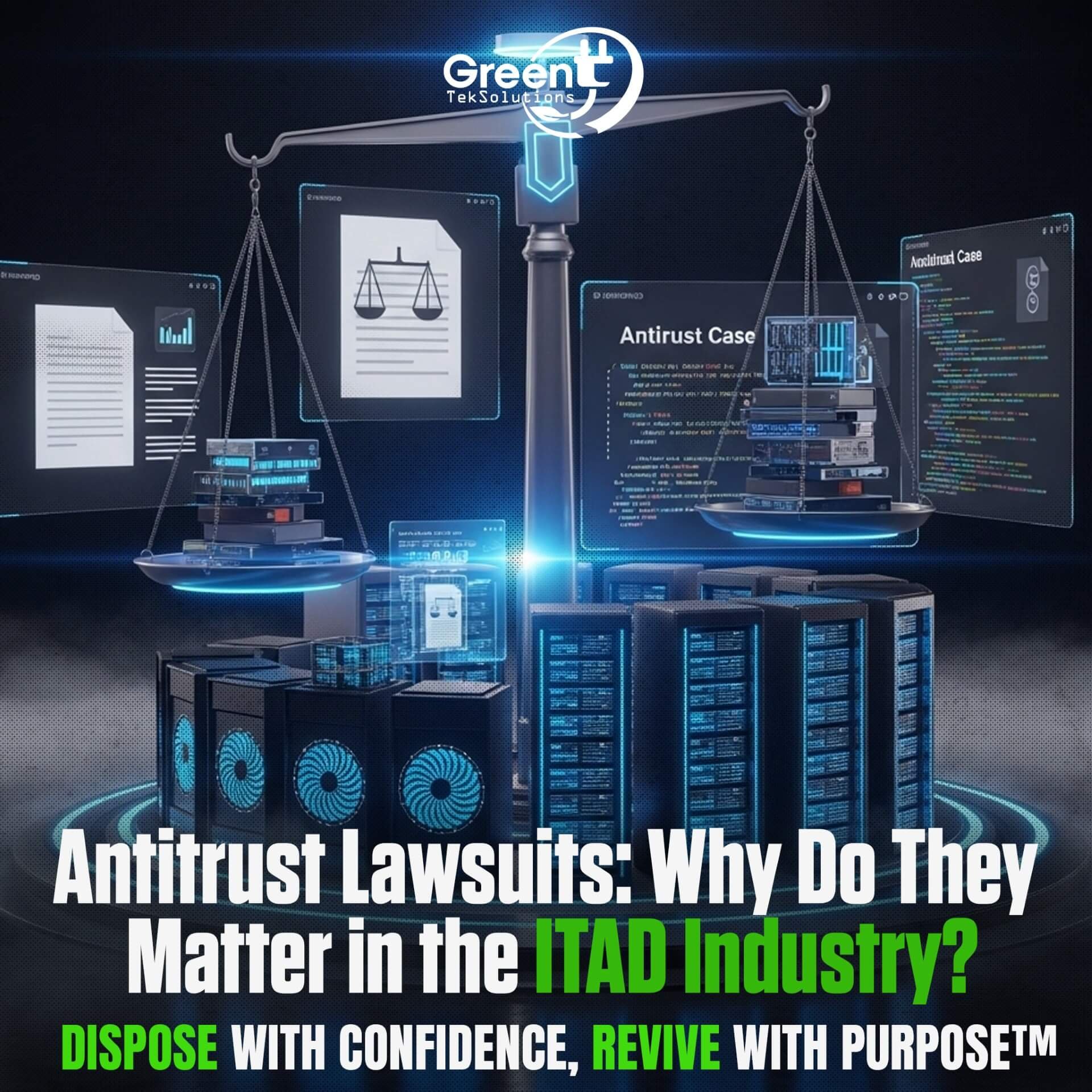 Why Antitrust Lawsuits Matter in the ITAD Industry | GreenTek Solutions