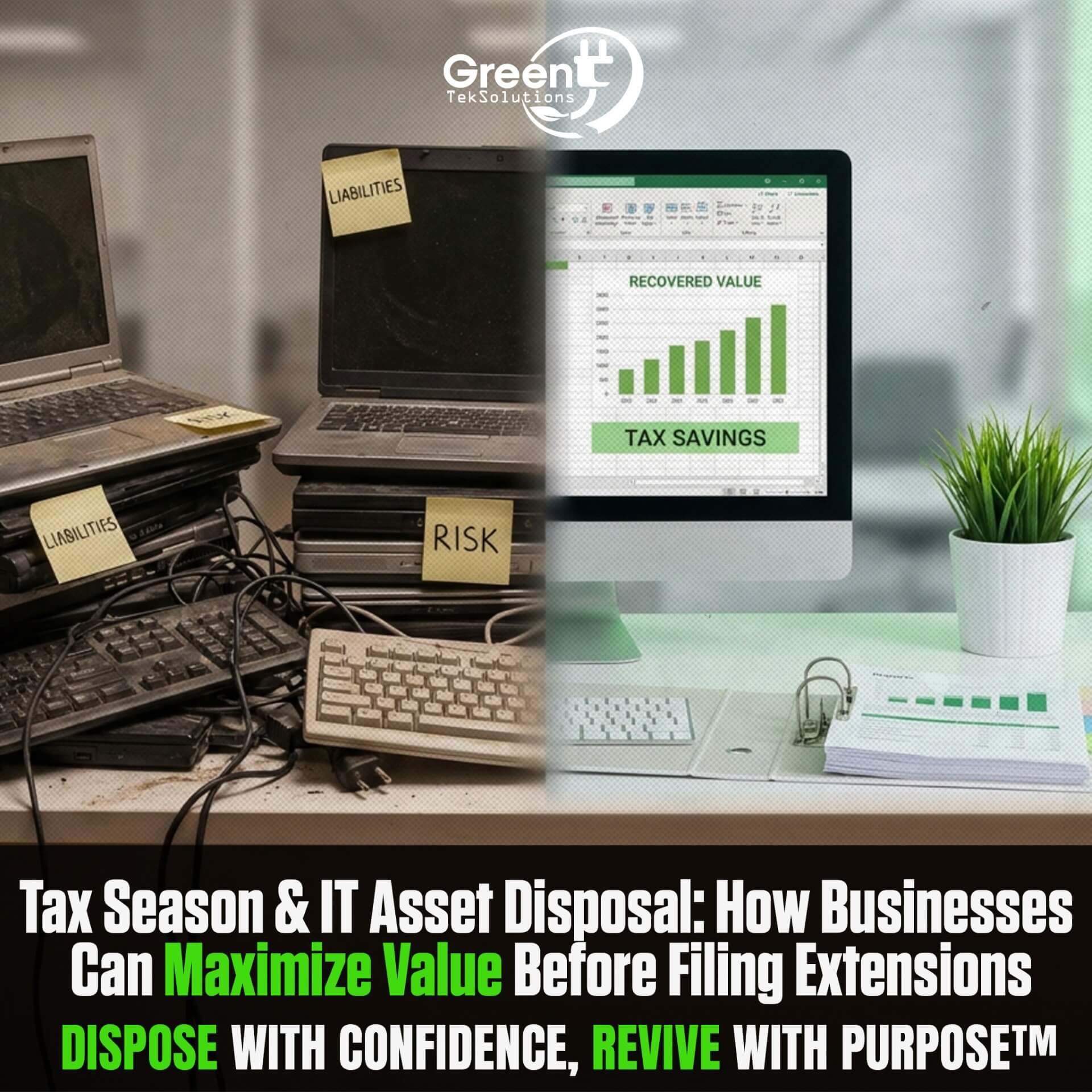 Tax Season ITAD: Turn Retired IT Assets into Financial Value