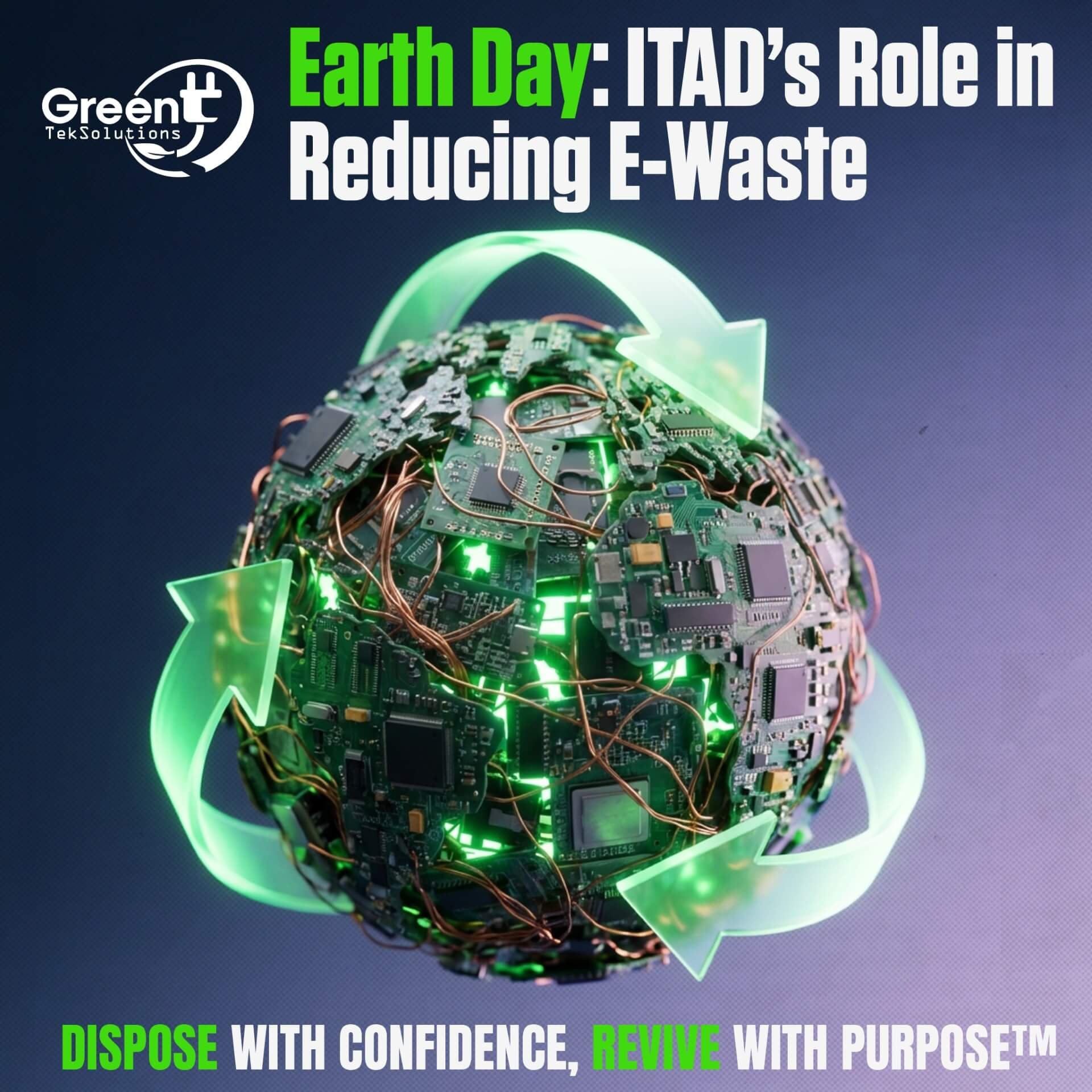 Earth Day & ITAD: Reducing E-Waste with Sustainable IT Disposal