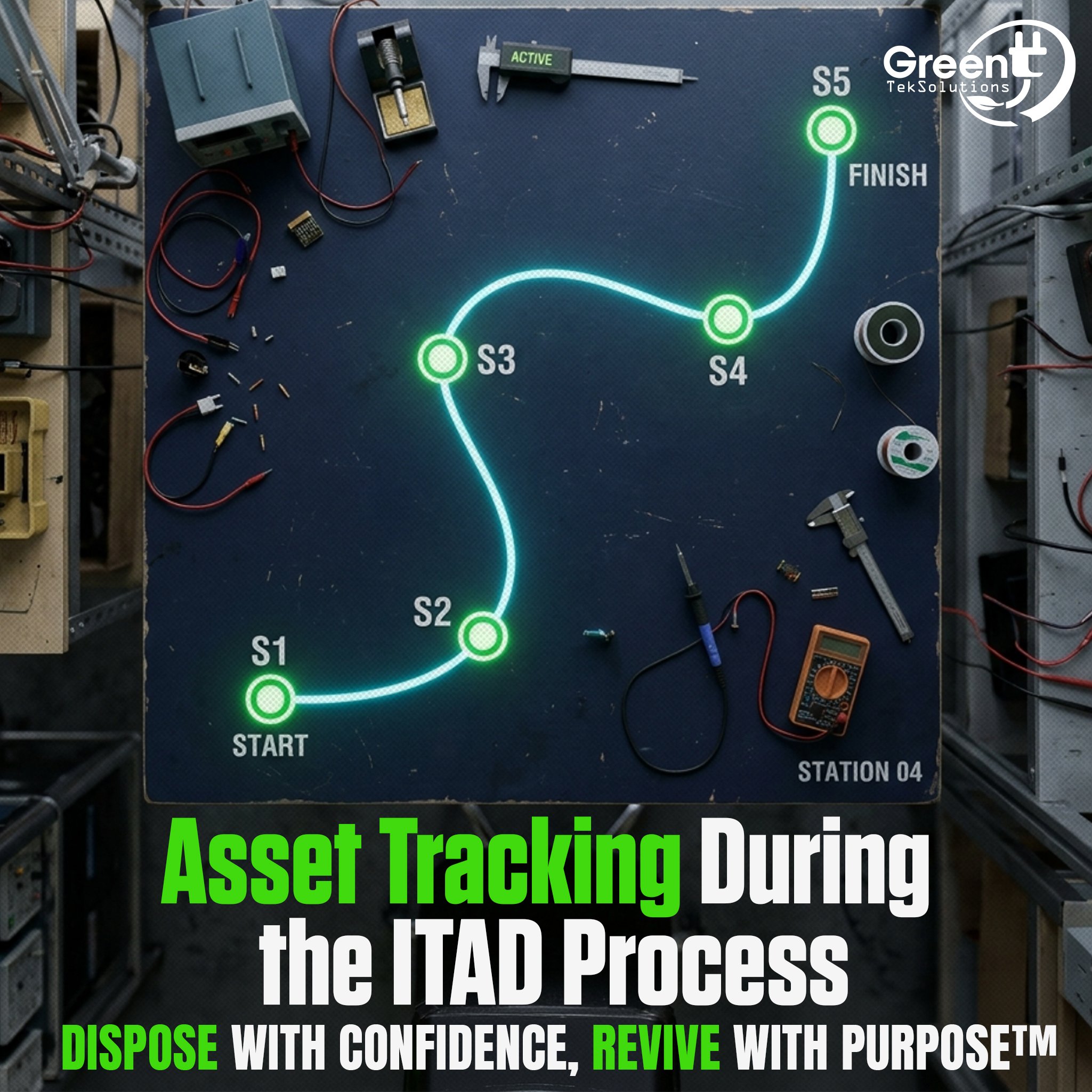 Asset Tracking During the ITAD Process | GreenTek