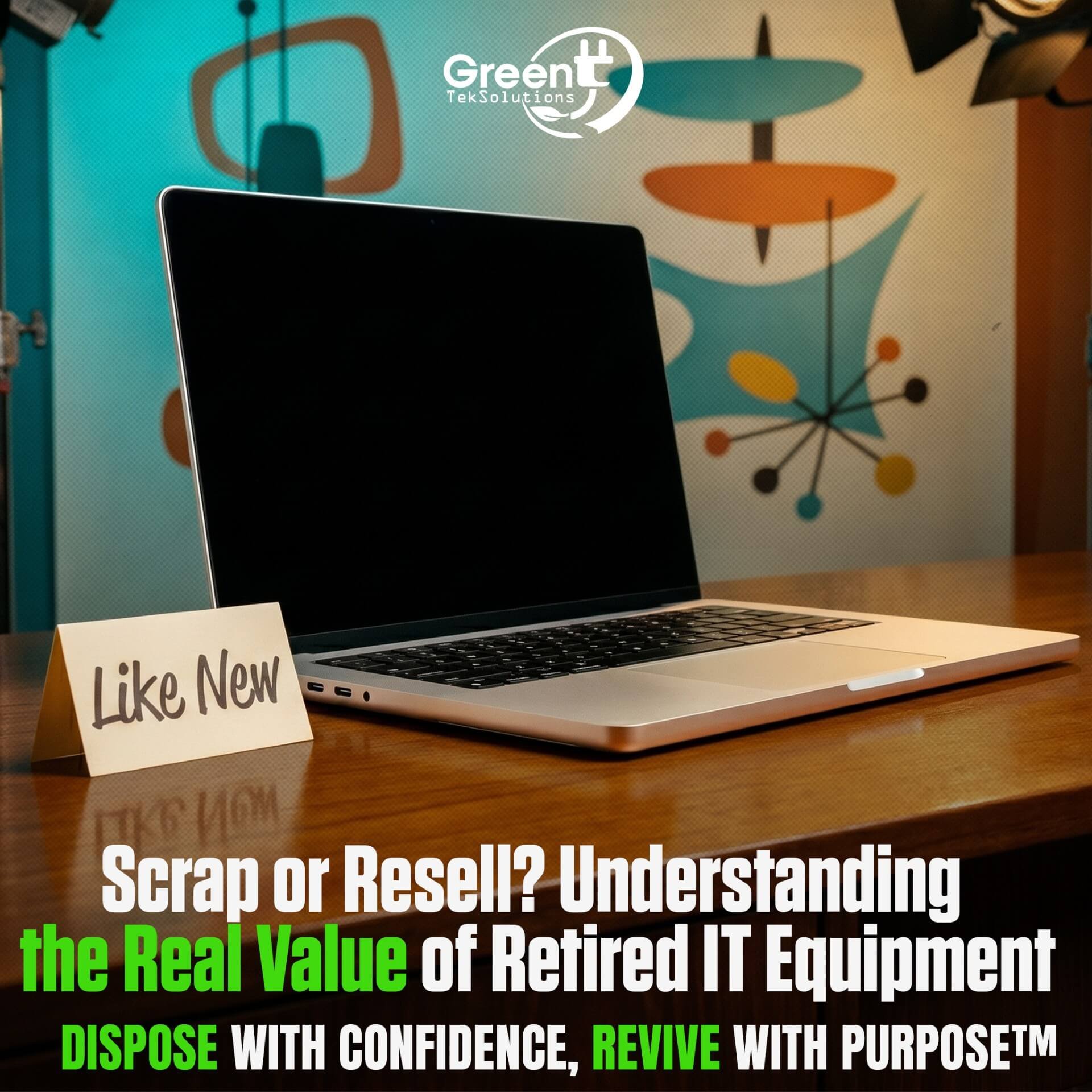 Scrap or Resell Retired IT Equipment? Maximize IT Asset Value | GreenTek Solutions