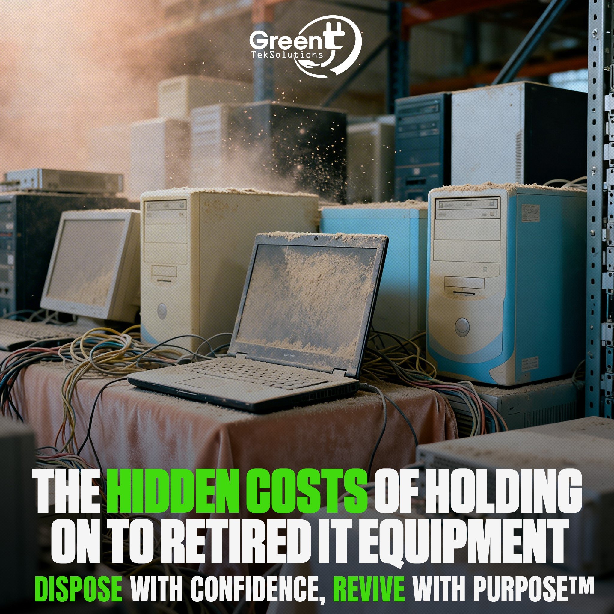 The Hidden Costs of Holding on to Retired IT Equipment