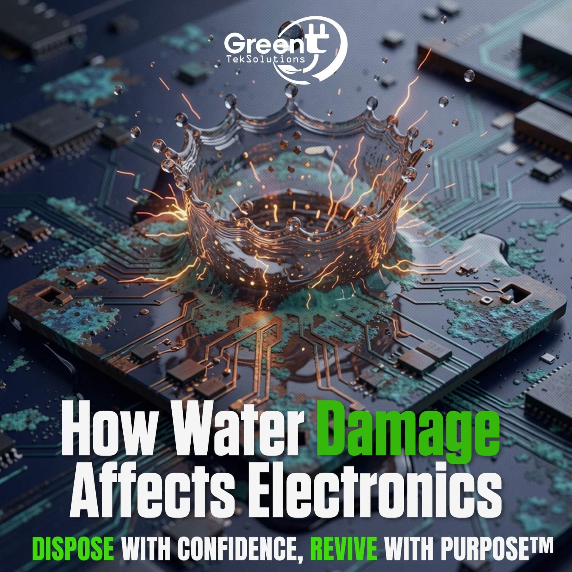 How Water Damage Affects Electronics & Data Security