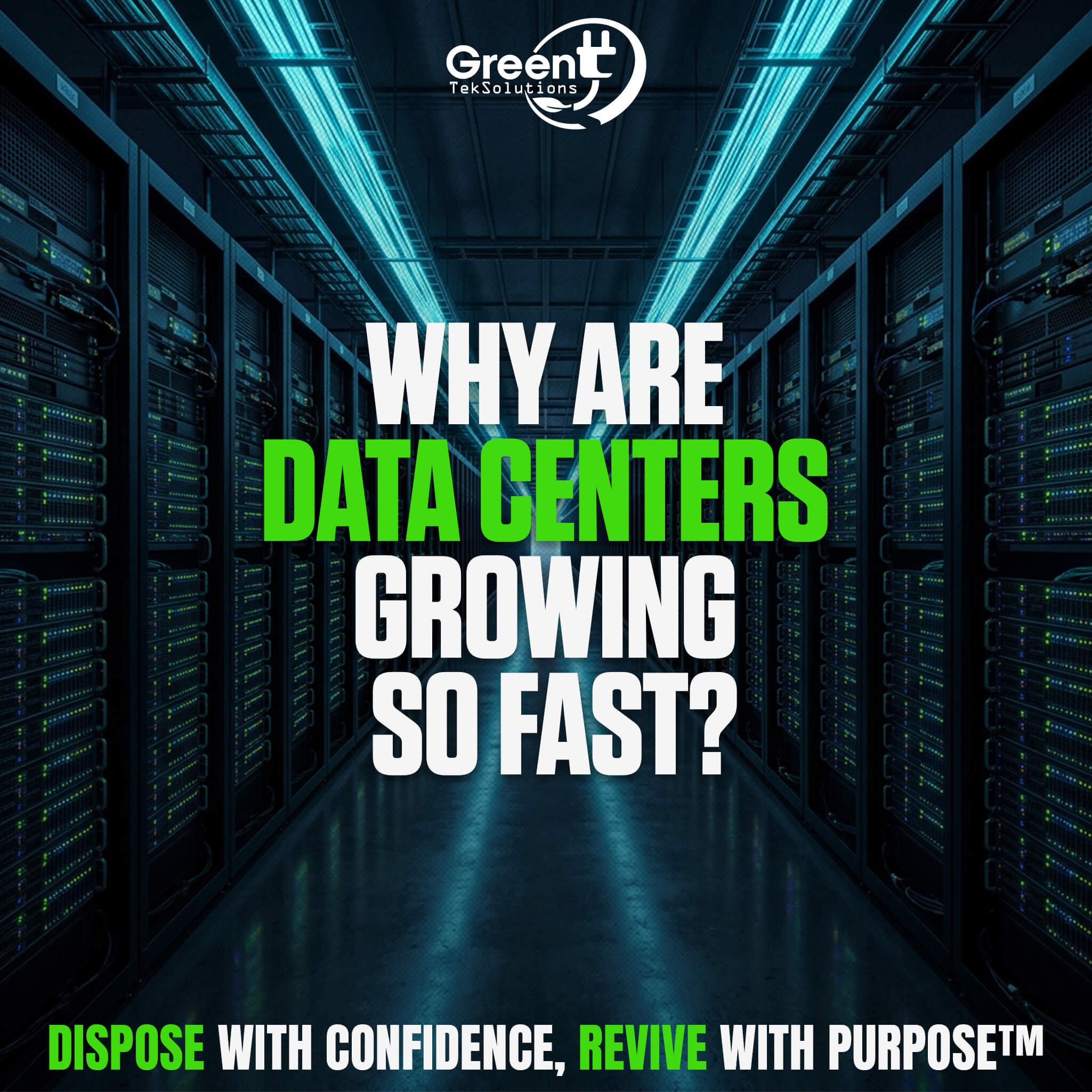 Why Are Data Centers Growing So Fast? | ITAD role in data centers