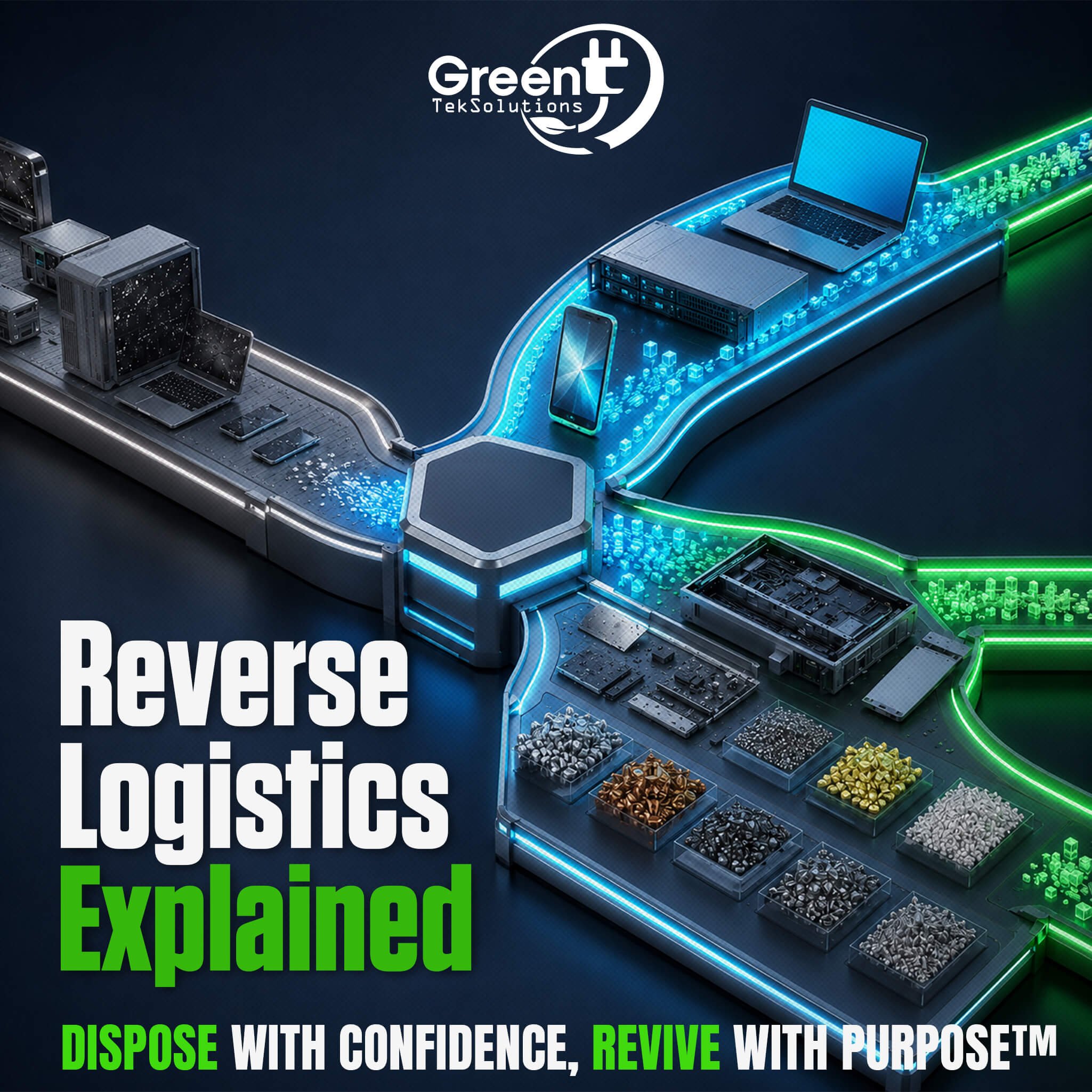 Reverse Logistics in ITAD Explained | GreenTek Solutions