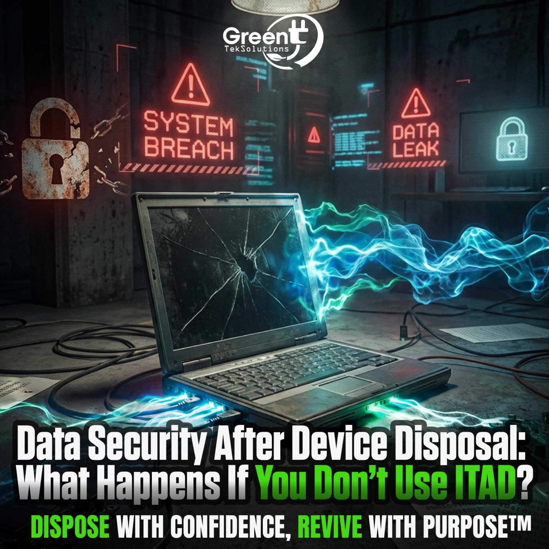 Security After Disposal: ITAD Risks & Data Breach Prevention