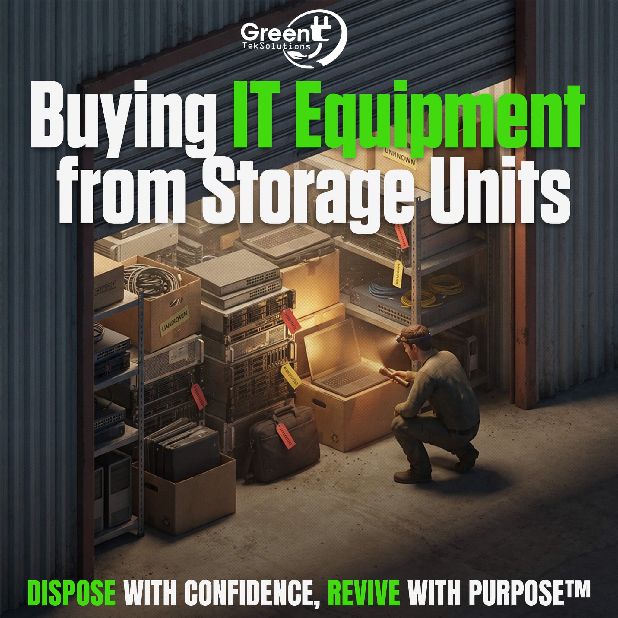Buying IT Equipment From Storage Units: Risks & Value | GreenTek