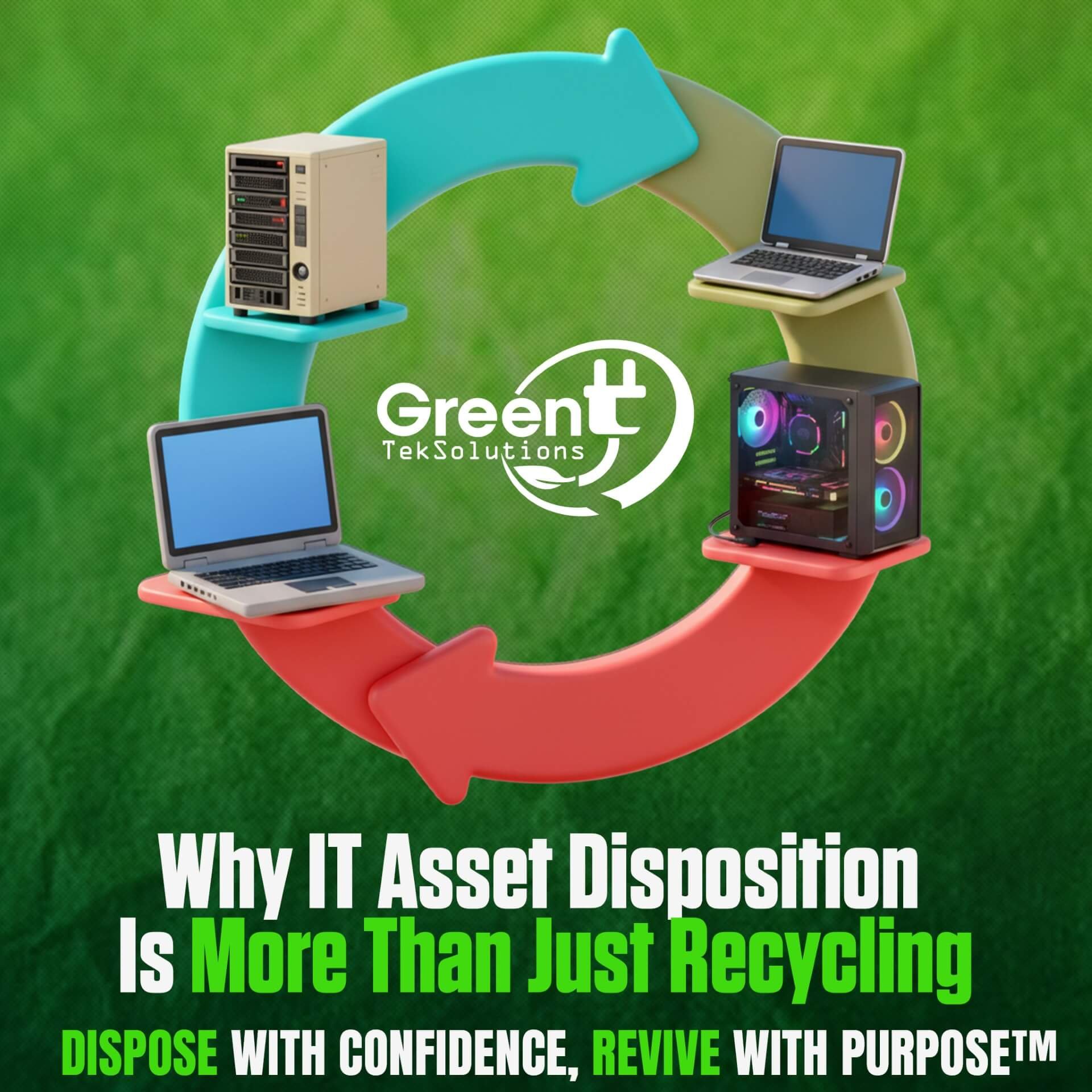 Why IT Asset Disposition Goes Beyond Recycling | GreenTek Solutions
