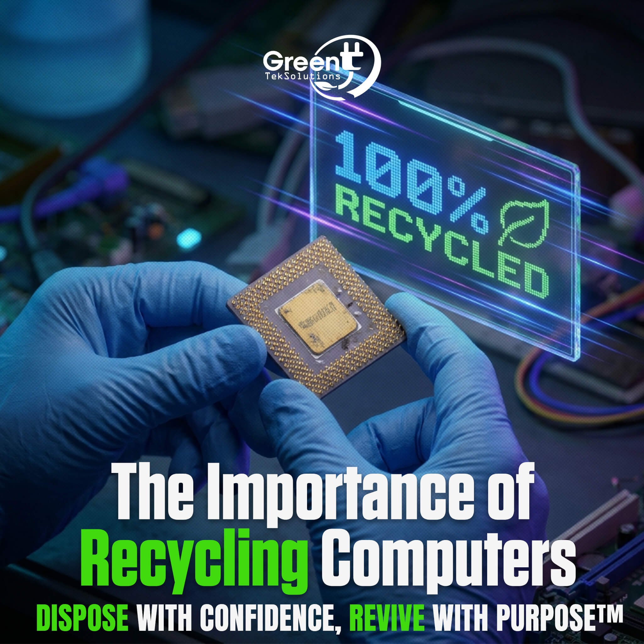 Importance of Recycling Computers | E-Waste, Data Security & ITAD
