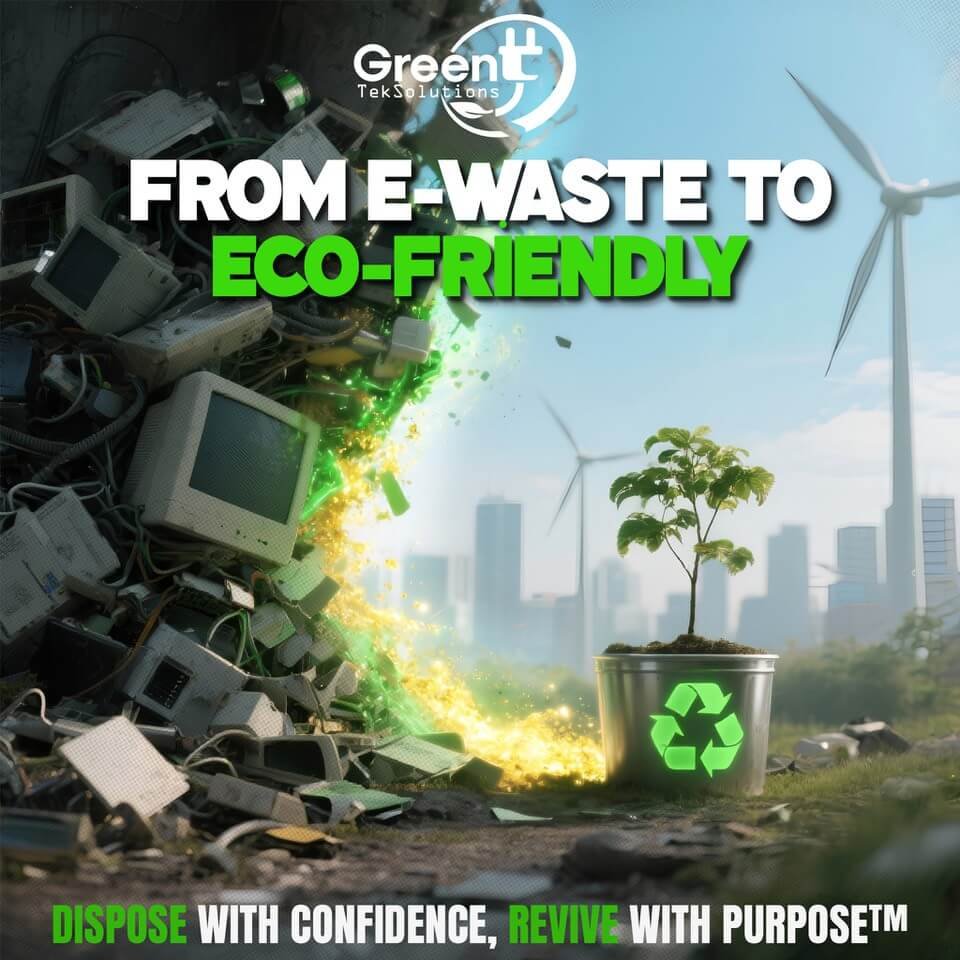 Secure & Sustainable E-Waste Recycling Services