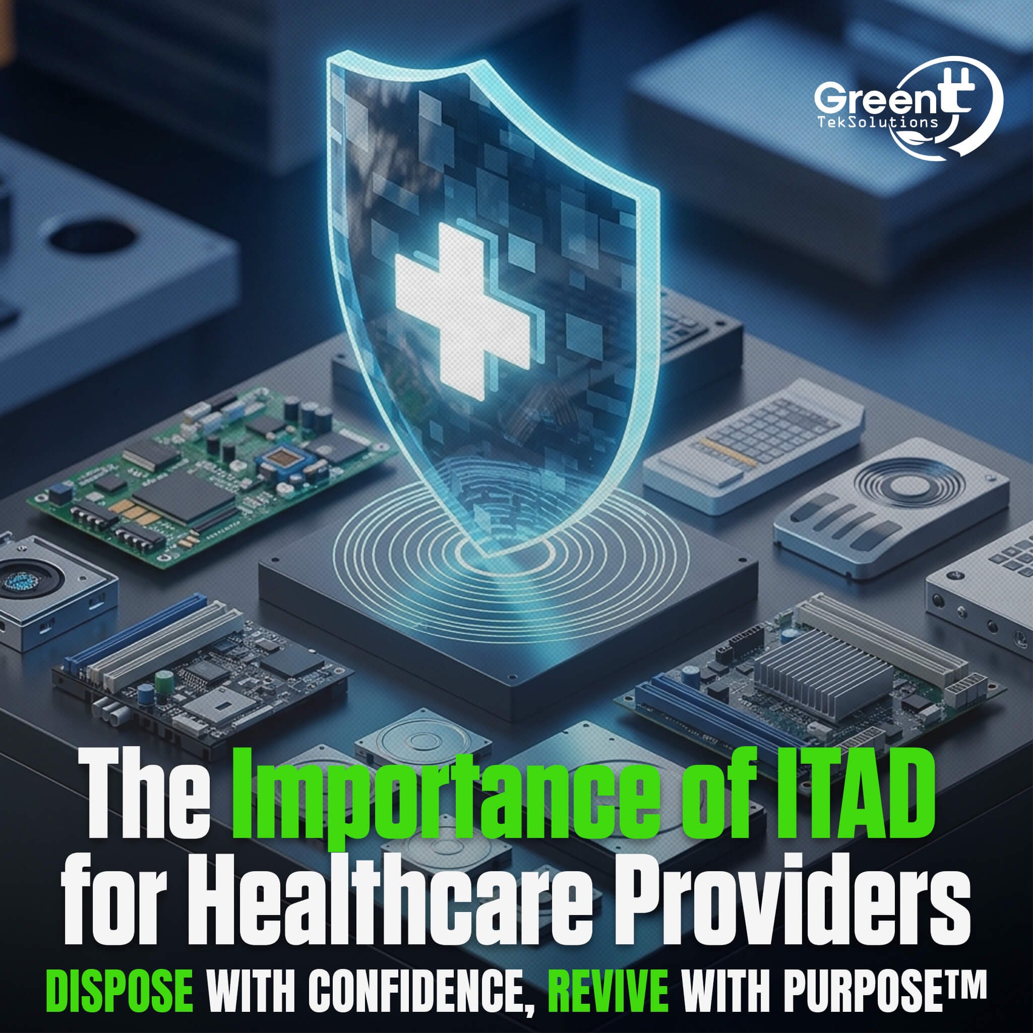 ITAD for Healthcare Providers | Secure Data Destruction & HIPAA Compliance